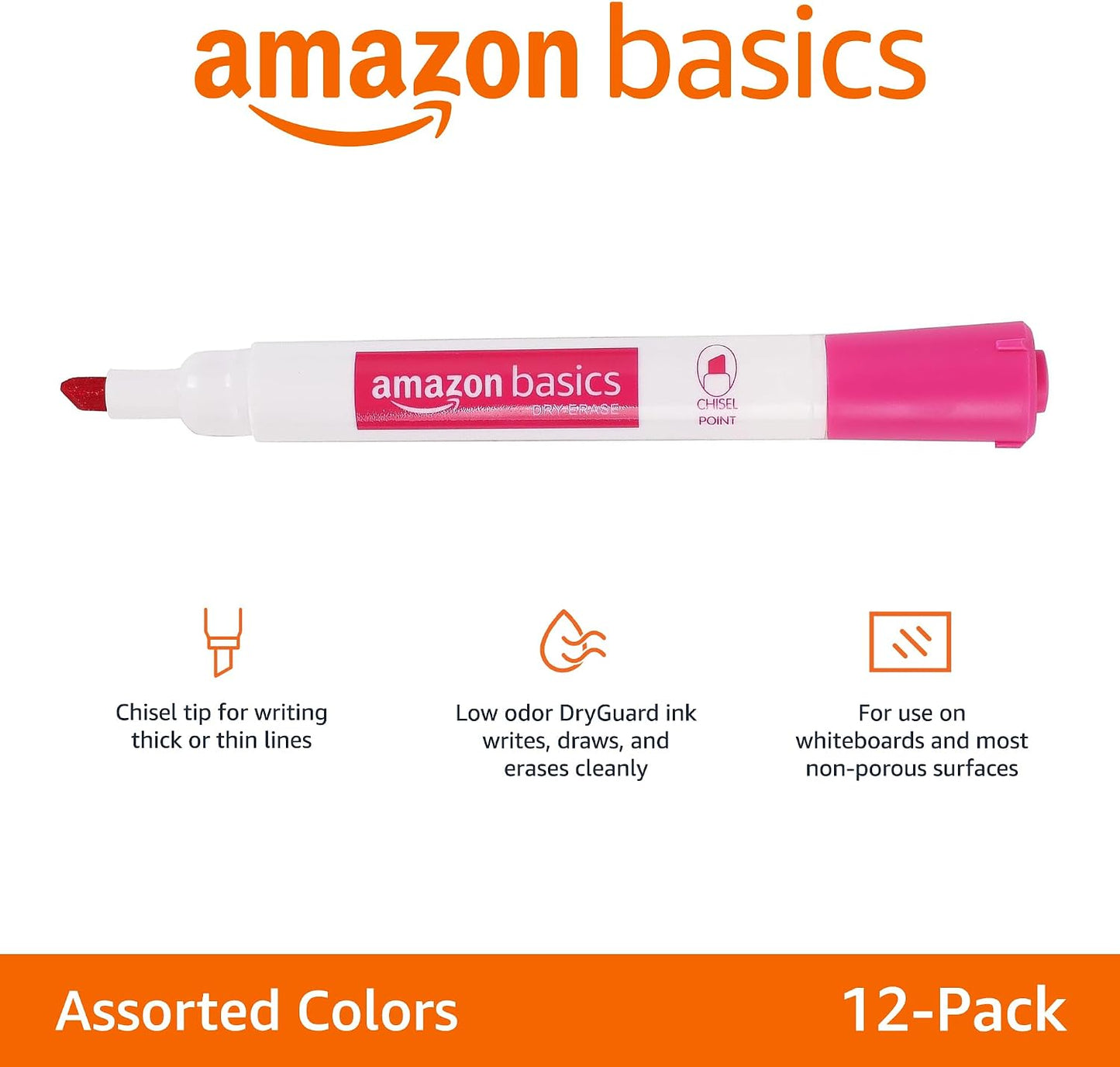 Vibrant Whiteboard Marker Set