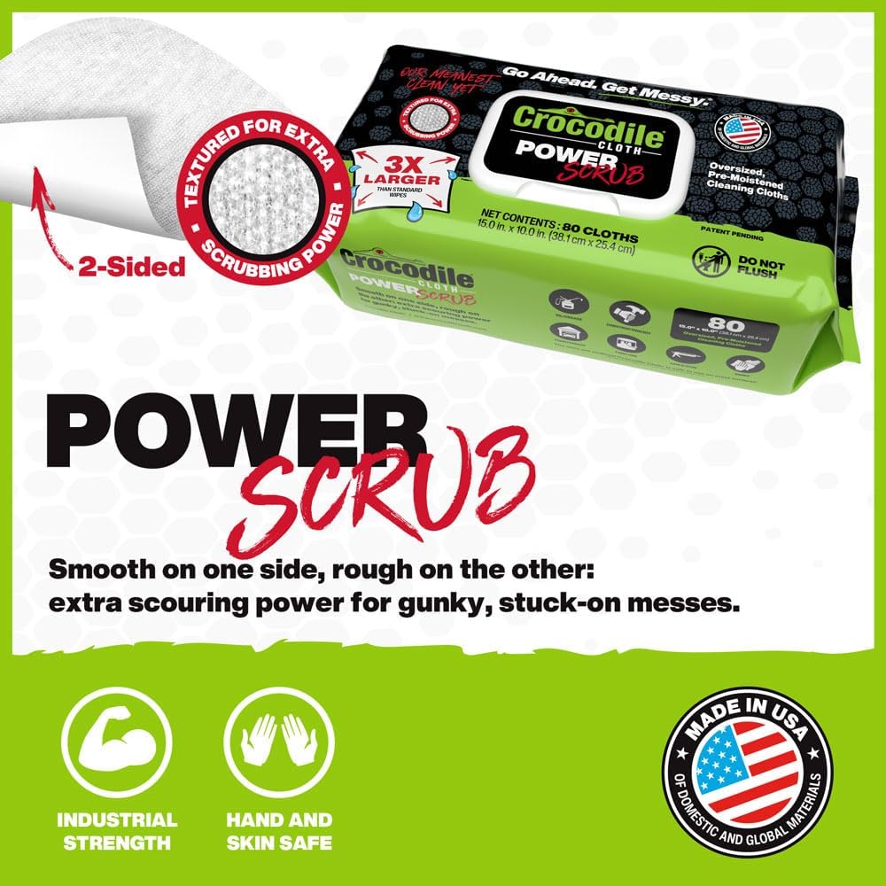 Crocodile Cloth PowerWipes