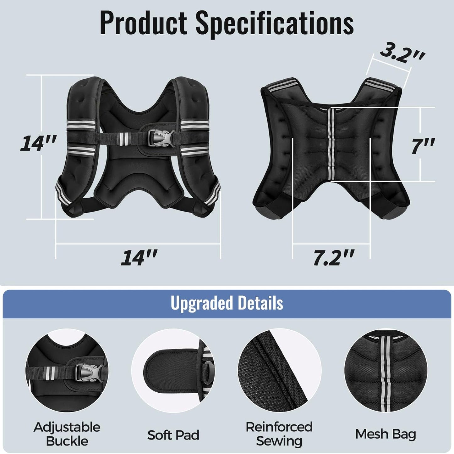 Ultimate Weighted Workout Vest