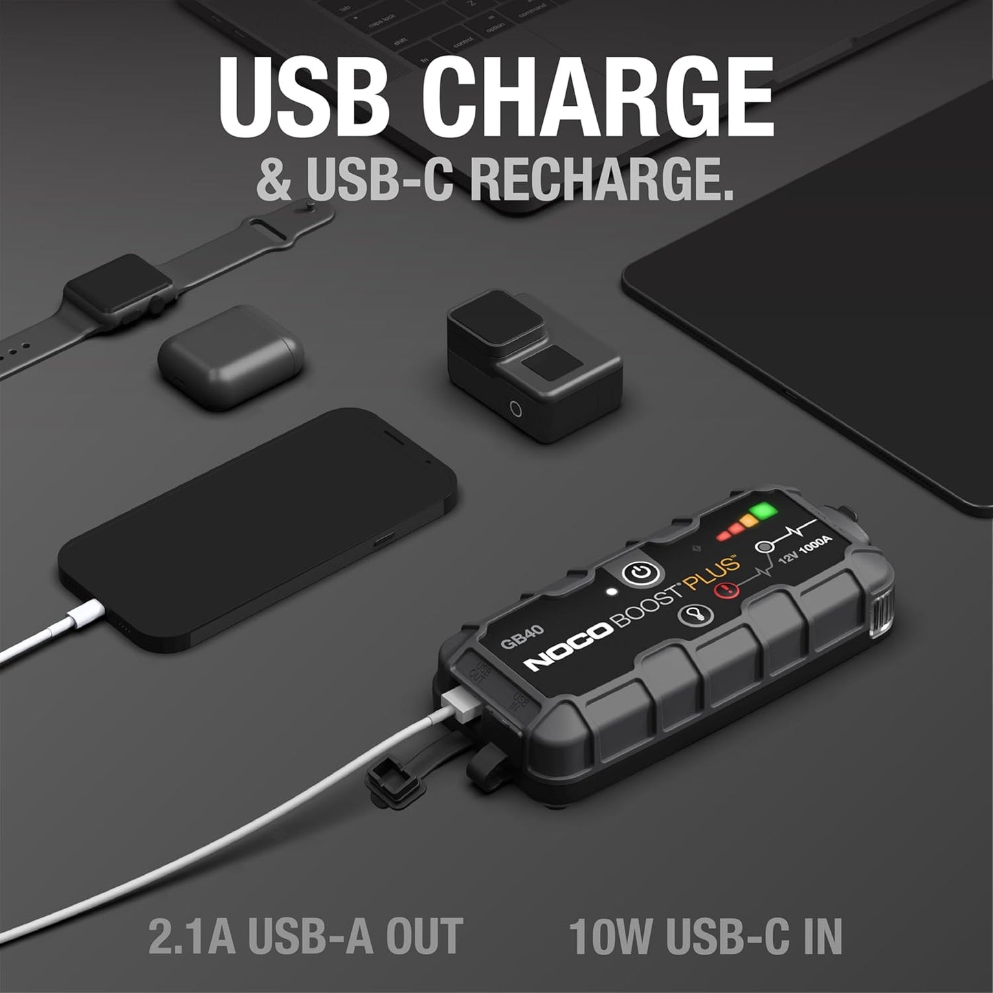 Portable Power Jump Starter