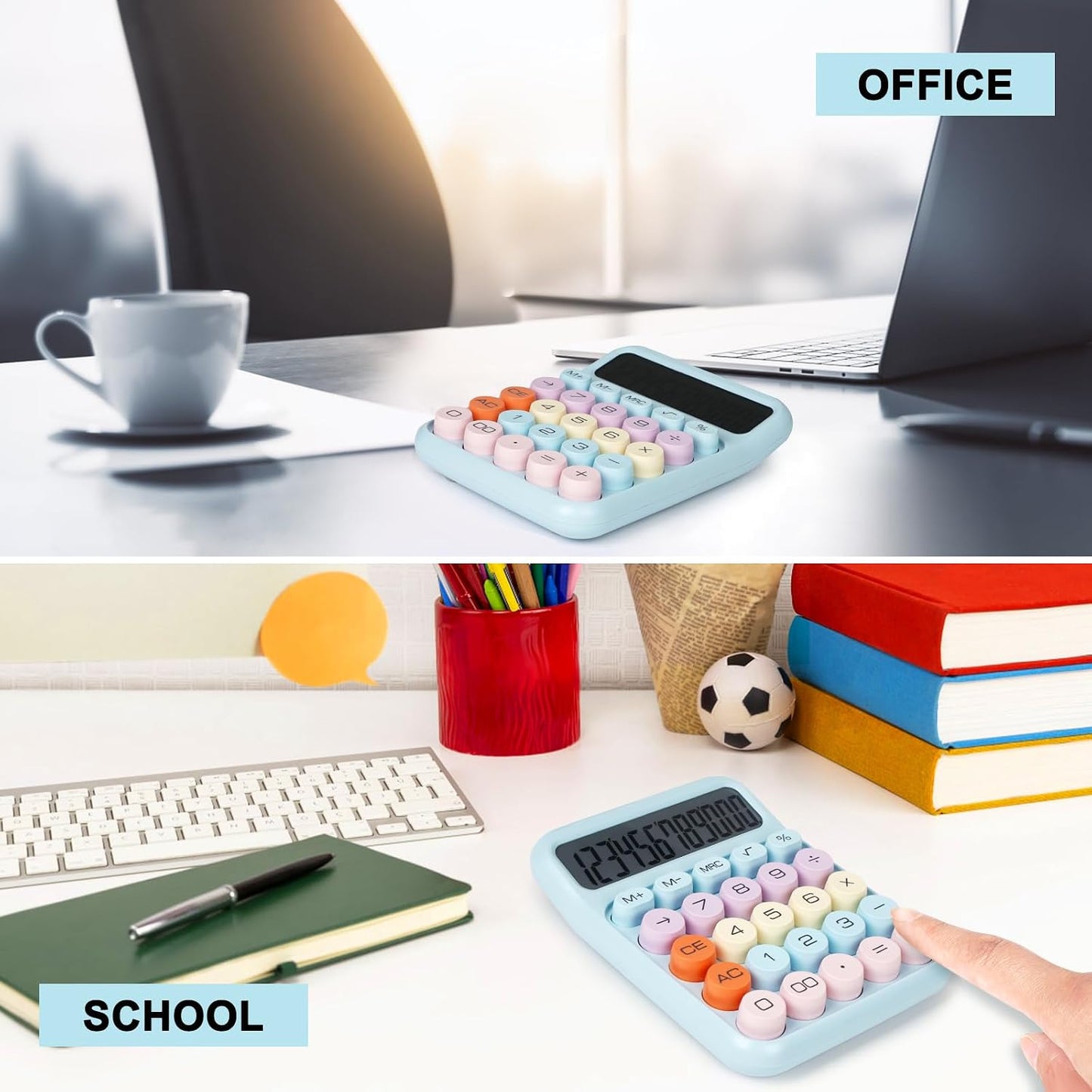 Chic Easy-Use Desk Calculator