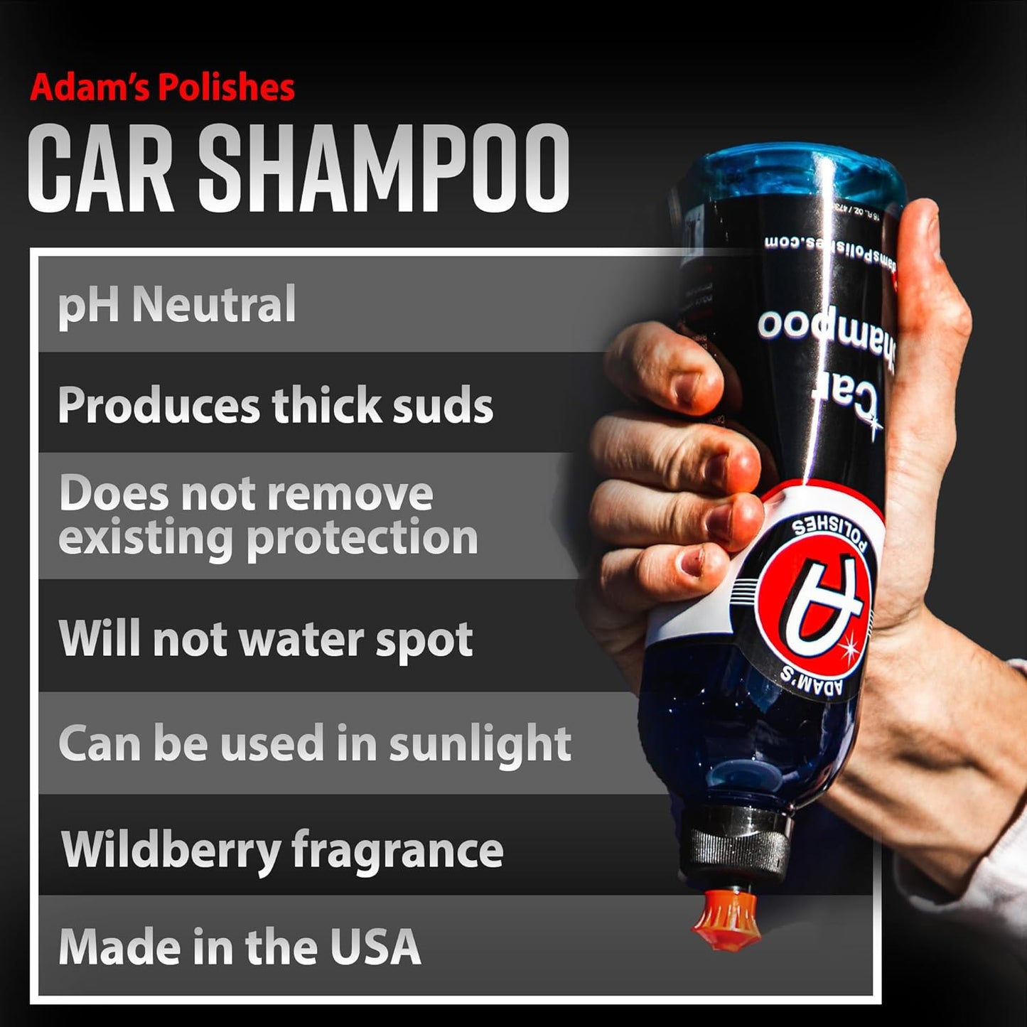 Adam's Ultimate Car Shampoo