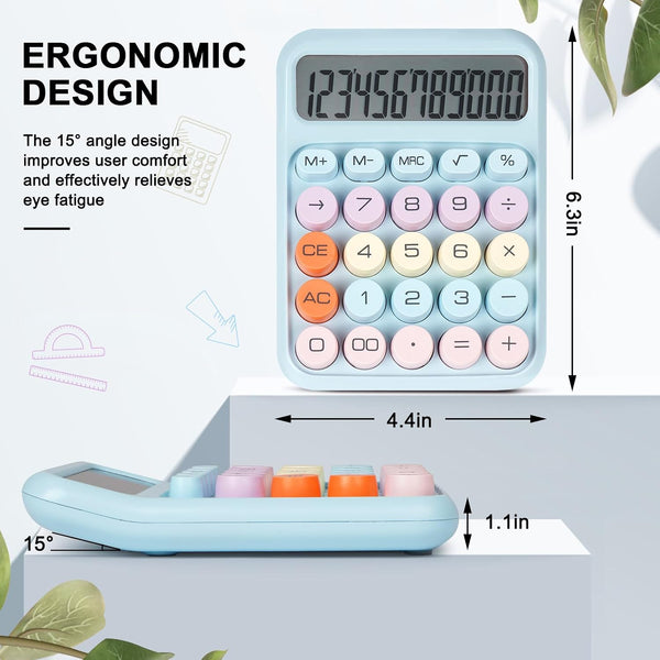 Chic Easy-Use Desk Calculator
