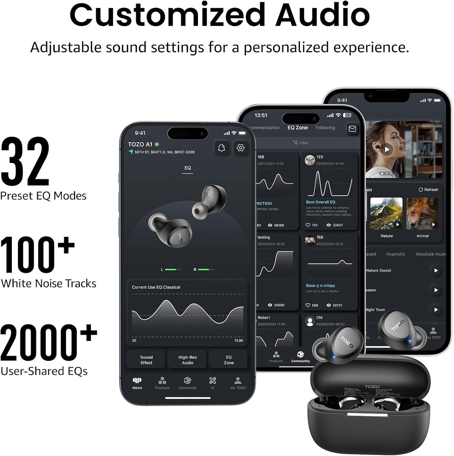 TOZO A1 Wireless Earbuds