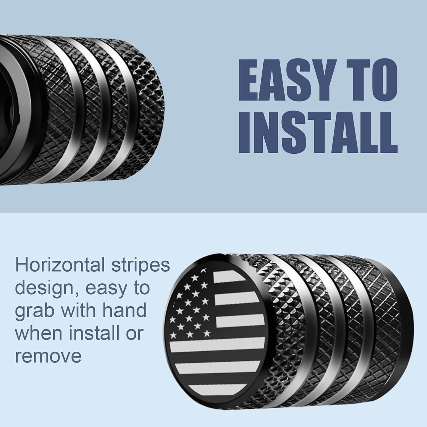 Patriotic Tire Cap Set