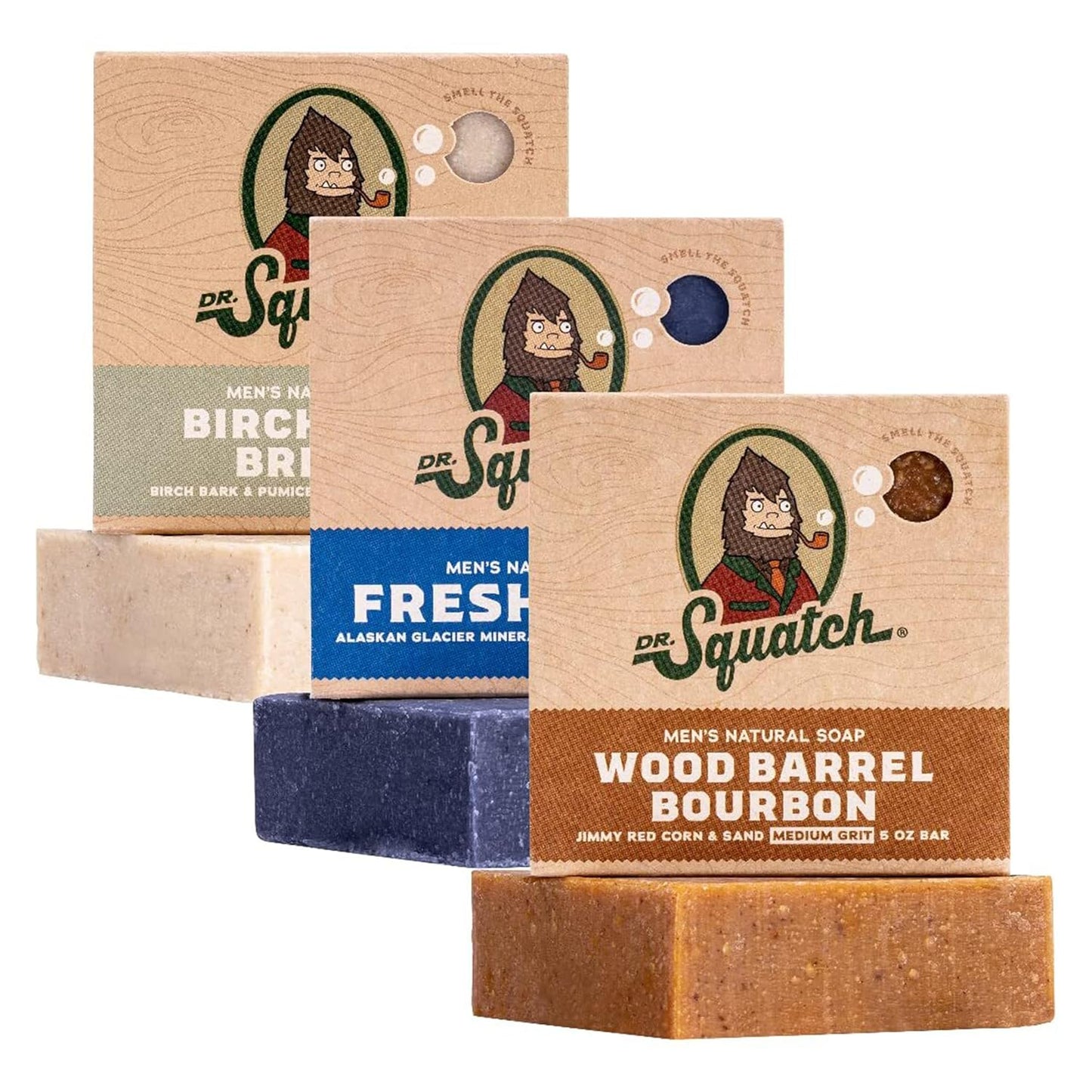 Dr. Squatch Natural Soap Trio