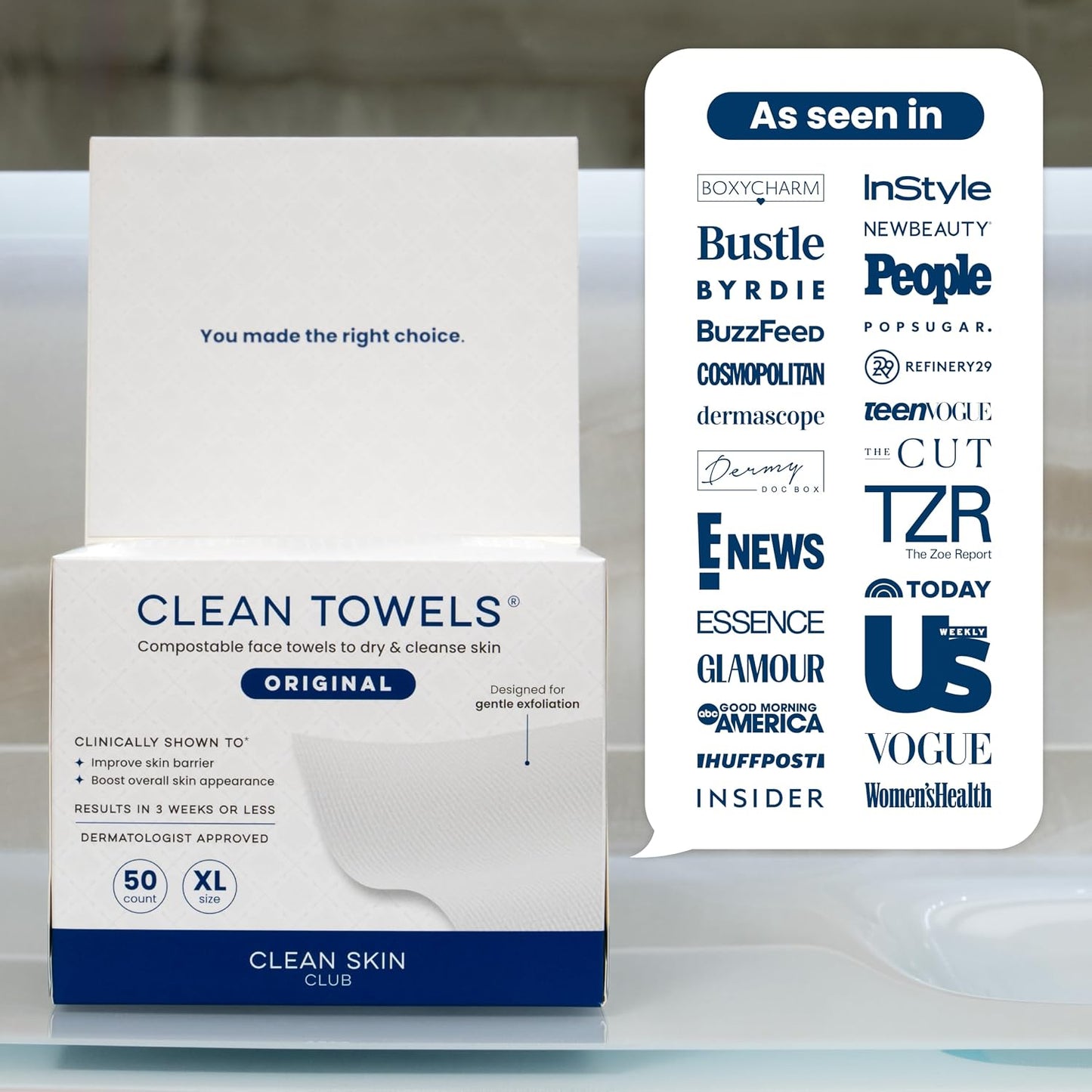 Ultra Soft Clean Towels XL