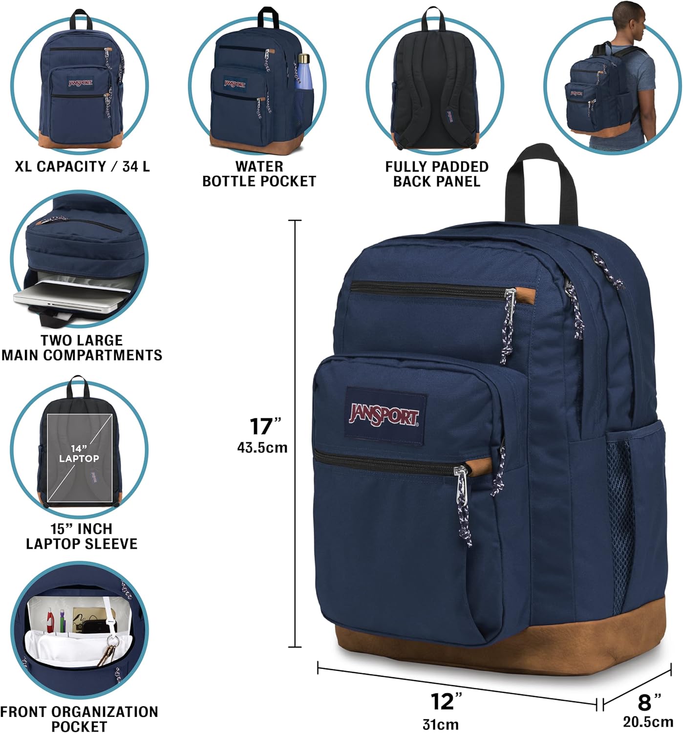 JanSport Stylish Laptop Backpack